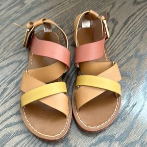 Sanchita designer leather sandals- size 37